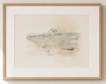 Burg Oybin aus der Serie " Orte im Nebel " Zeitgenössische Kunst