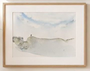 Lauschekamm aus der Serie " Orte im Nebel" Zeitgenössische Kunst
